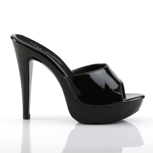 Fabulicious High Heel-Pantoletten Cocktail-501 schwarz
