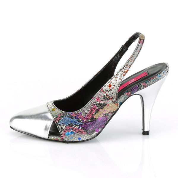 Pleaser Pink Label Slingback Pumps Dream-405 multicolor