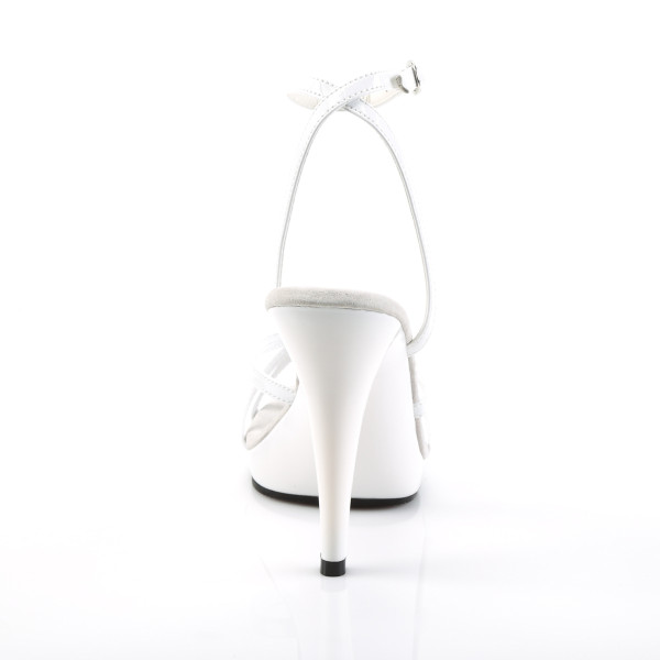 PleaserUSA High Heels Sandaletten Flair-436 weiß