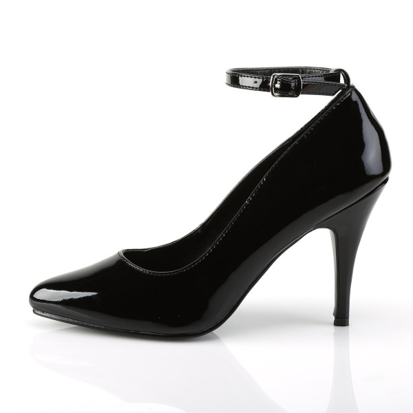 PleaserUSA High Heel-Pumps Vanity-431 Lack schwarz