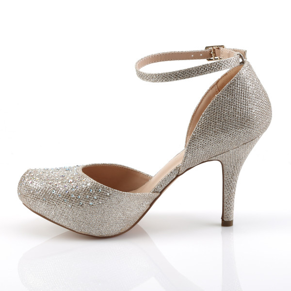 Fabulicious Brautschuhe Sandaletten Hochzeitsschuhe Covet-03 nude