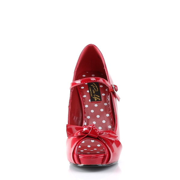 SALE! PinUp Couture Damen High-Heels Pumps Cutiepie-08 rot