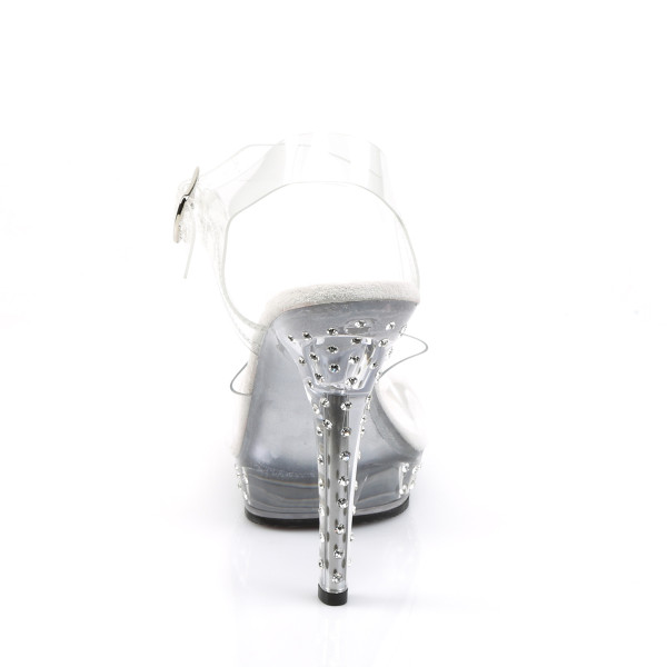 Fabulicious Plateau-Sandaletten m. Strass Lip-108SDT