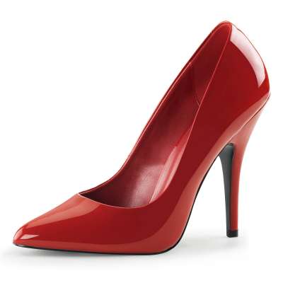 Pleaser Women's Amour-03 Pump – Black, Size 10 M, Manmade Sole