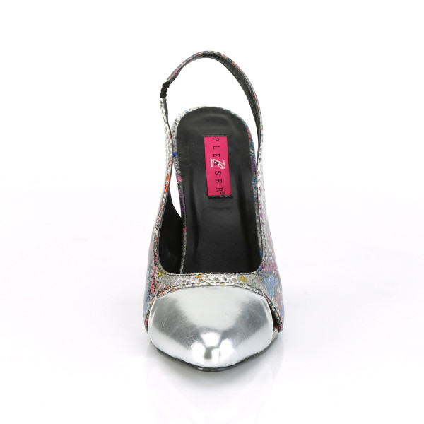 Pleaser Pink Label Slingback Pumps Dream-405 multicolor