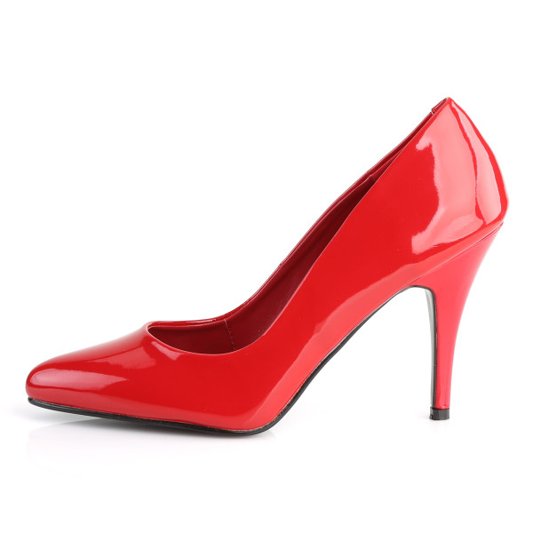 PleaserUSA Damen High Heel-Pumps Vanity-420 rot