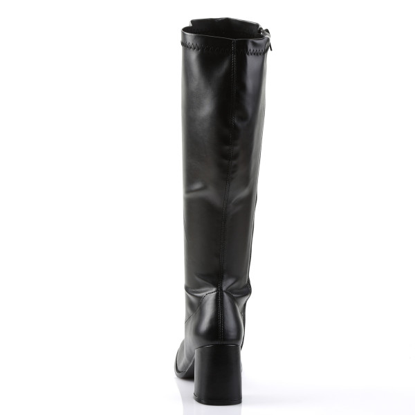 Funtasma Weitschaft-Kniestiefel Gogo-300WC mattschwarz