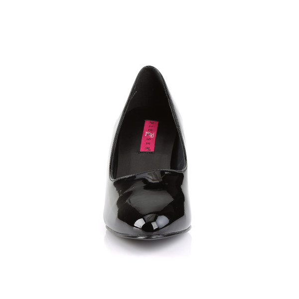 Pink Label Extra weite Pumps Divine-420 Lack schwarz