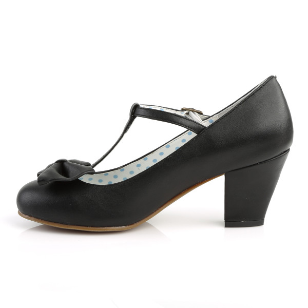 PinUp Couture Damen Spangen Pumps mit Schleife Wiggle-50 schwarz
