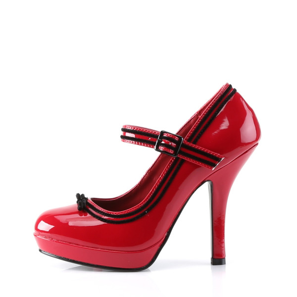 PinUp Couture High-Heels Pumps Secret-15 rot