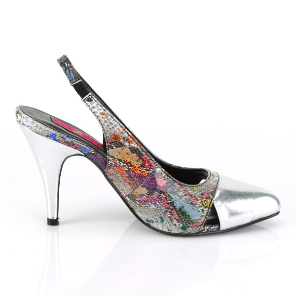 Pleaser Pink Label Slingback Pumps Dream-405 multicolor