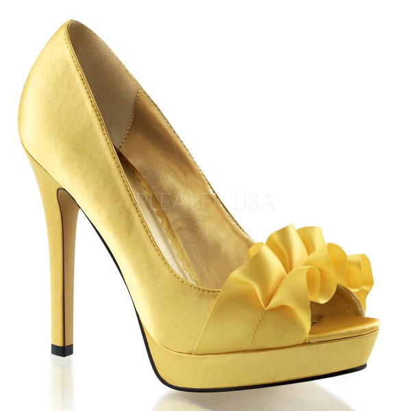 SALE! Fabulicious Damen High Heel Pumps Lumina-42 gelb