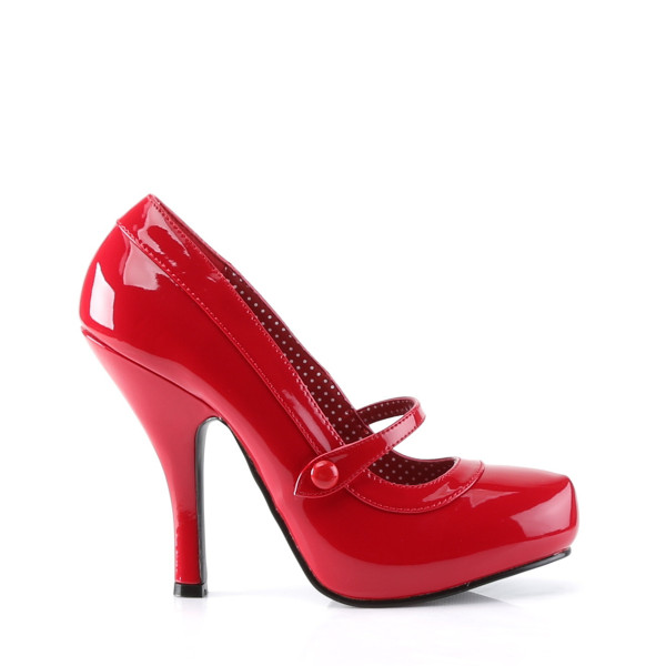 PinUp Couture High-Heels Pumps Cutiepie-02 Lack rot