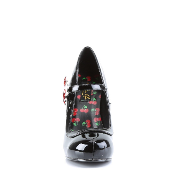 PinUp Couture High-Heels Pumps Cutiepie-10 Lack schwarz