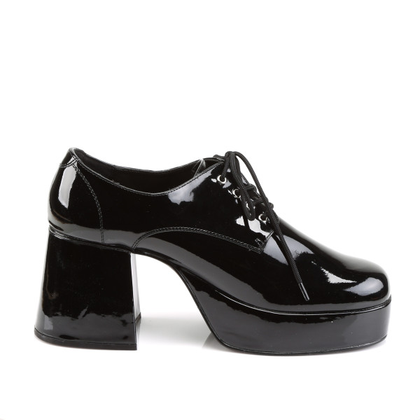 Funtasma 70s Disco-Plateauschuhe für Herren: Jazz-02 schwarz