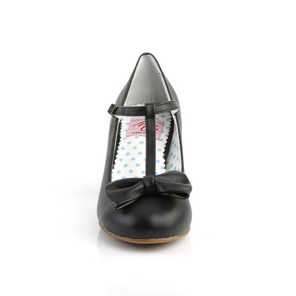 PinUp Couture Damen Spangen Pumps mit Schleife Wiggle-50 schwarz