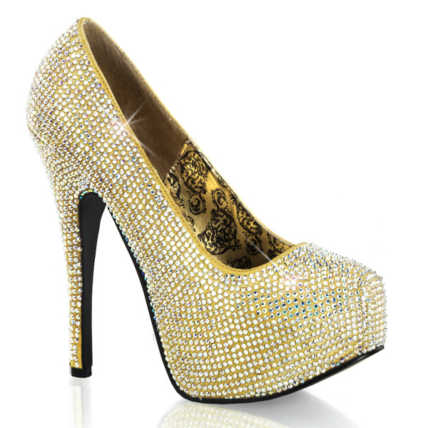 Bordello InStyle-Pumps Teeze-06R gold