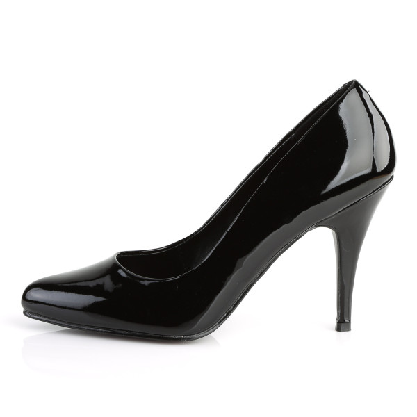 PleaserUSA High Heel-Pumps Vanity-420 Lack schwarz
