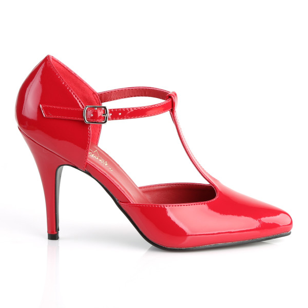 PleaserUSA Spangen-Pumps Vanity-415 rot