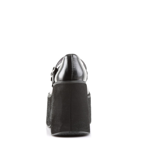 DemoniaCult Damen Goth Lolita Plateau-Maryjanes Kera-08