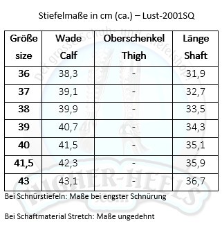SALE! Funtasma Damen Pailetten-Stiefel Lust-2001SQ schwarz