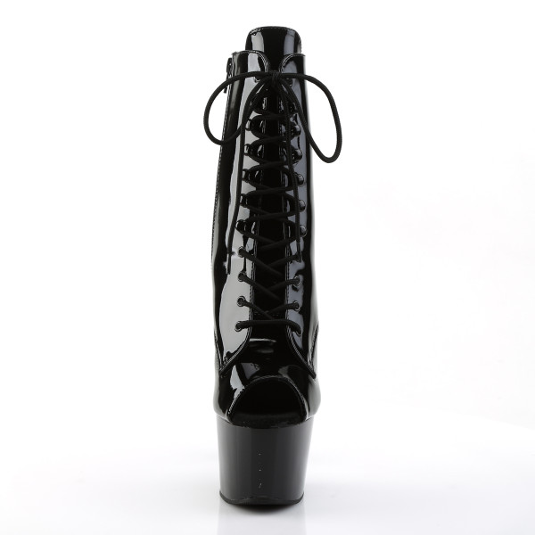 PleaserUSA Plateauboots Adore-1021 Lack schwarz