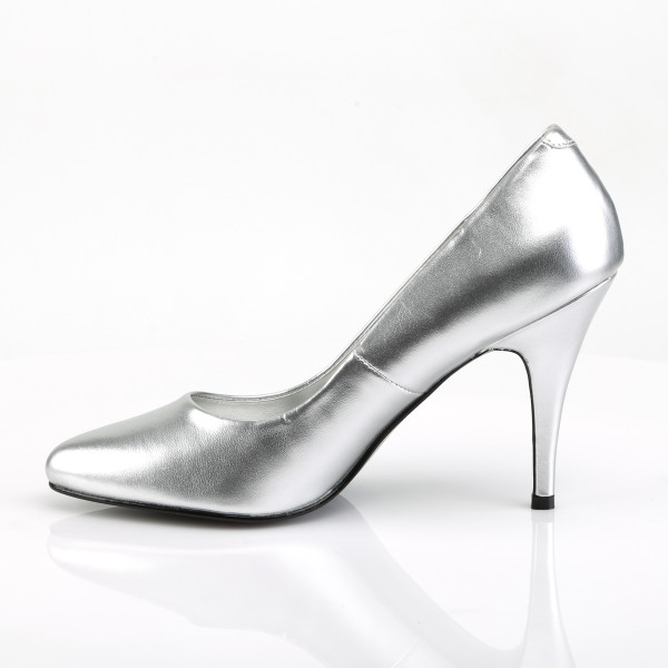 PleaserUSA High Heel-Pumps Vanity-420 silber