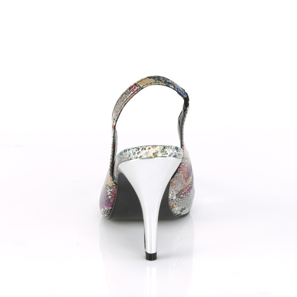 Pleaser Pink Label Slingback Pumps Dream-405 multicolor