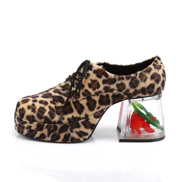 Funtasma 70s Disco-Plateauschuhe Pimp-02 mit Aquarium tiger