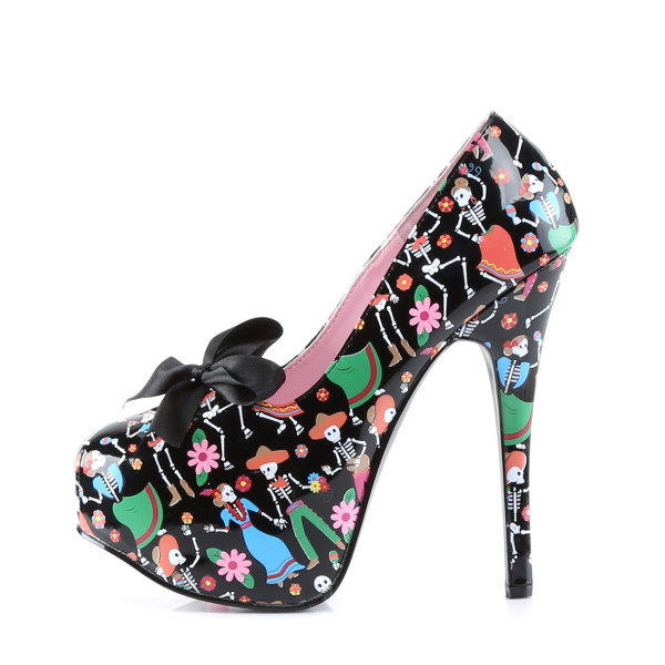 PinUp Couture High-Heels Pumps Teeze-12-4 Muertos