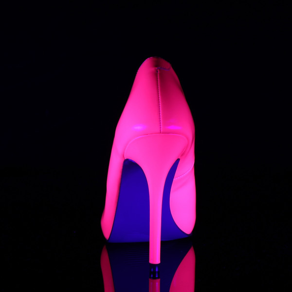 PleaserUSA High Heels Pumps Amuse-20 Neon Fuchsia
