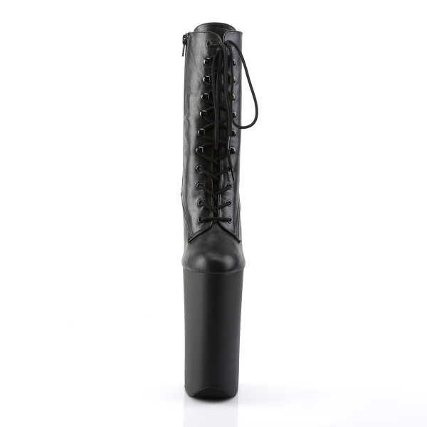 PleaserUSA Plateau-Stiefeletten Beyond-1020 mattschwarz